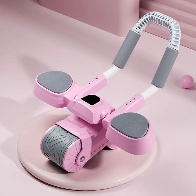 有料のスマートカウンター付き腹筋ローラー。コアトレーニングに - Ab Roller Wheel With Elbow Support のレビューと価格