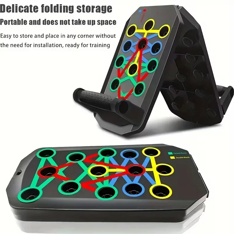 家庭用折りたたみ式プッシュアップラック 多機能筋トレボード  - Push Up Board Foldable Multi Function のレビューと価格
