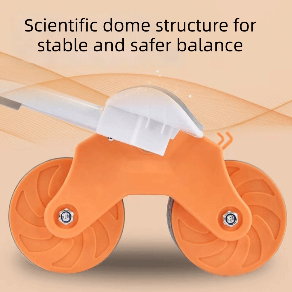 スチール製ABS自動リバウンド腹筋ローラーホイール、膝マット - Ab Roller Wheel With Elbow Support のレビューと価格