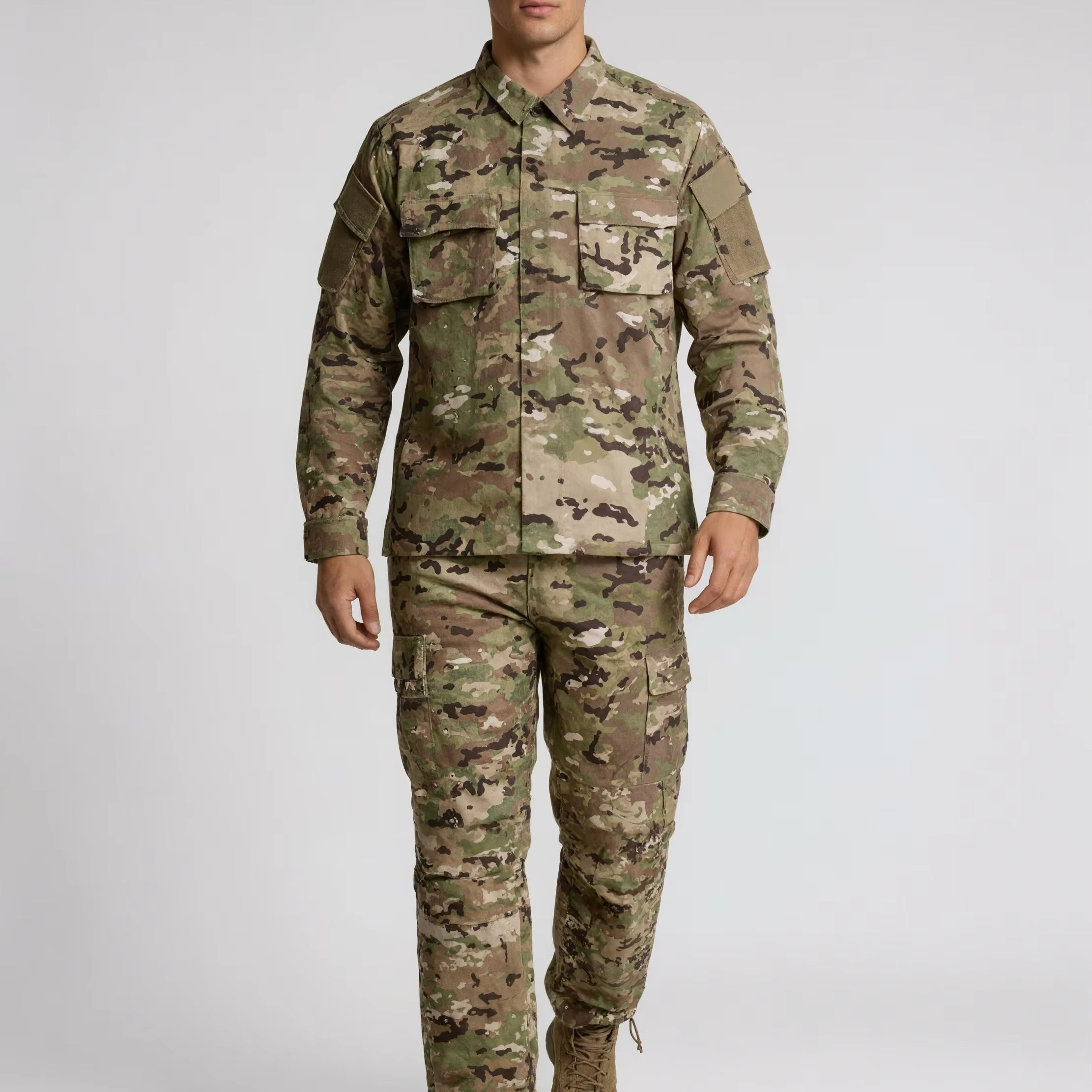 狩猟用迷彩服 タクティカルスーツ メンズ アウトドア トレー - Hiking のレビューと価格