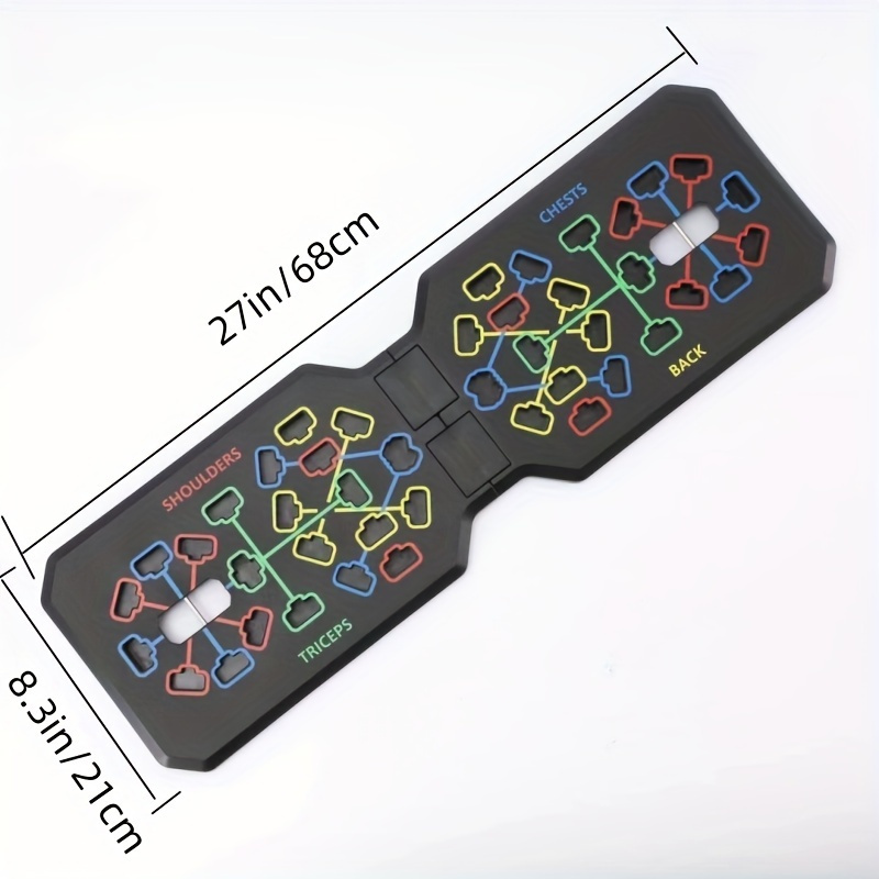 ポータブル多機能プッシュアップボードフィットネスと筋力トレー - Push Up Board Foldable Multi Function のレビューと価格